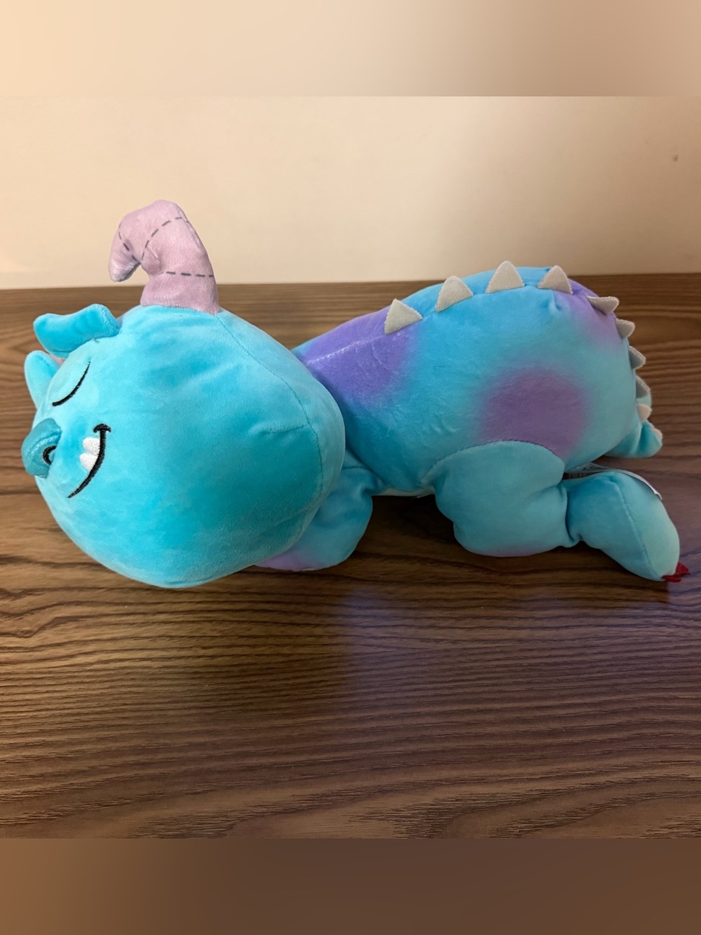 Disney Baby Pixar Monsters Sully Plush Stuffed Animal Toy Blue Purple